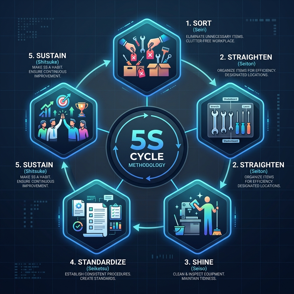 Mastering the 5S Methodology: A Guide to Audits and Workplace Efficiency