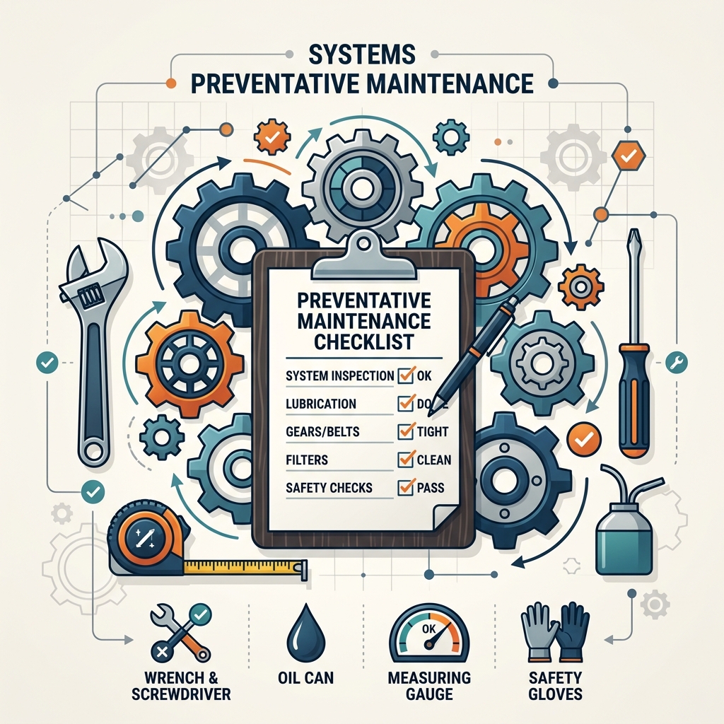 How to Design a Preventive Maintenance Program: SOPs and Checklists