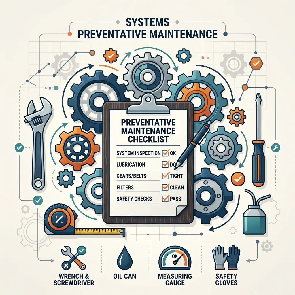 How to Build a Preventive Maintenance Program & Checklists